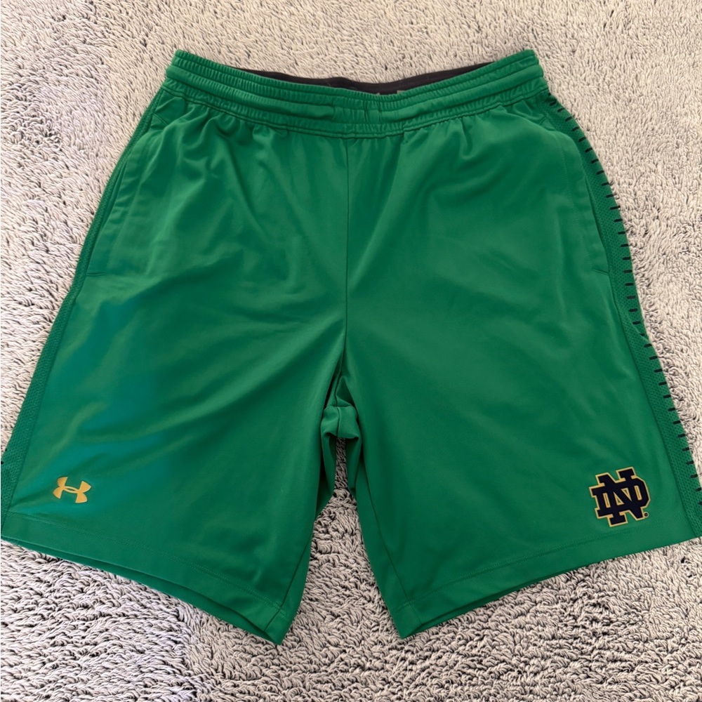 Under Armor Green Athletic Shorts